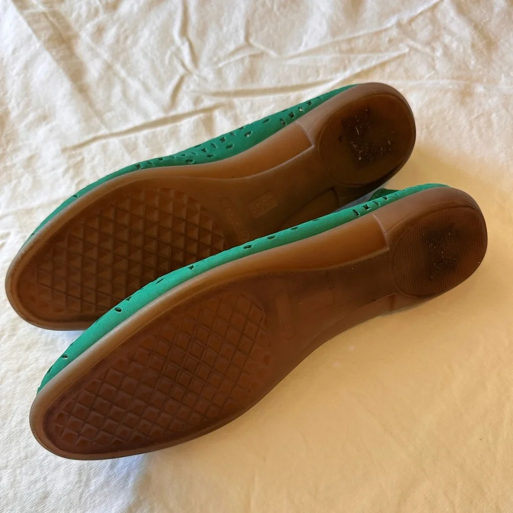 Aerosoles women's you betcha slip-on loafer, blue/green leather, 9 us - Picture 4 of 5